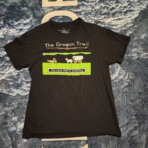 The Oregon Trail Black T-Shirt